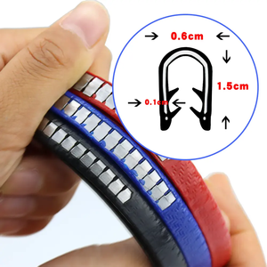 Xe Cửa ra vào và cửa sổ với hình chữ U Cạnh Tùy chỉnh EPDM dải cao su xe - Product Image 5