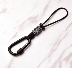 Sangle de clé tressée à la main au design original, pendentif métallique léger de 35g en plusieurs couleurs pour accessoires de sac - Product Image 6