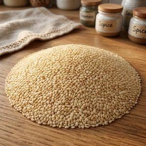 Graines de sésame blanches de qualité export, nettoyées par Sortex, 100% naturelles, pureté 99,50%-99,95%, largement préférées par les fabricants alimentaires - Product Image 3