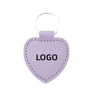Custom Promotional Both Sides Printable Other Key <b>Chains</b> <b>Cheap</b> Pu Leather Sublimation Keychain Rectangle Manufacturer Key Tags - Product Image 1