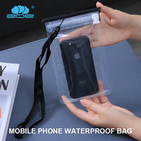 Bonne vente, sac de téléphone portable étanche personnalisé, étui de téléphone portable étanche pour l'été