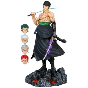 Action <span class=keywords><strong>Figure</strong></span> <span class=keywords><strong>One</strong></span> <span class=keywords><strong>Piece</strong></span>, Statuetta Anime per Bambini, Giocattolo in Vinile da Collezione, Ornamento da Scrivania di Alta Qualità - Product Image 1
