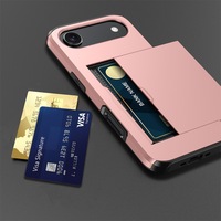 Étuis de téléphone d'affaires pour iPhone 17 Pro Max 17 Air 17 Pro étui Slide Armor portefeuille fentes pour cartes support couverture pour iPhone 17 étuis