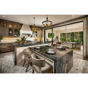 Gabinetes de Cocina Modernos Refor, Diseños de Lujo en Madera Maciza, Gabinete de Cocina de Madera de Cerezo - Product Image 3