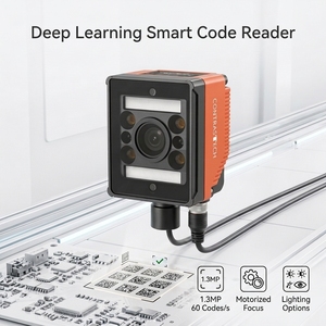 เครื่องอ่านโค้ดอัจฉริยะ 1.3MP 60FPS 60 โค้ด/วินาที โฟกัสอัตโนมัติด้วยมอเตอร์ ใช้พลังงาน AI สำหรับอ่านโค้ดบนหลอดทดลอง/ขวด - Product Image 1