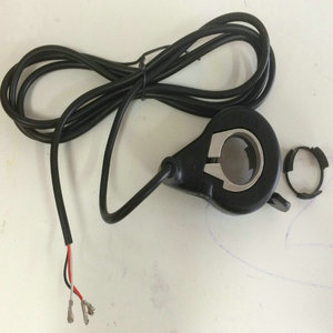 1 jeu d'accélérateur de pouce Simple, levier de doigt, installation Standard accessoire de vélo électrique, Scooter, pièces vtt, accélérateur de mobile - Product Image 1