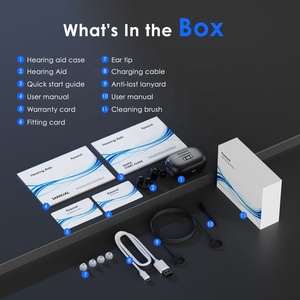 ฟลายซาวด์ โฮลเซลล์ 2026 ผลิตภัณฑ์ช่วยฟังแบบเปิดหูและแบบใส่ในหู รุ่นใหม่ ราคาประหยัด เครื่องช่วยฟังบลูทูธแบบชาร์จได้ขนาดเล็ก สำหรับผู้สูงอายุ ระดับการได้ยินปานกลาง - Product Image 5