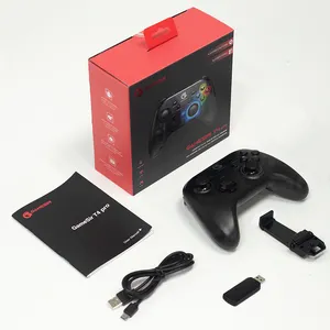 GameSir T4 블루 치아 게임 컨트롤러 2.4G 무선 게임 패드 애플 아케이드 MFi 게임 안드로이드 전화