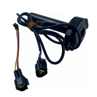 Acelerador Eléctrico para Bicicleta Light Bee, Acelerador Triangular para Motocicleta Sur Ron Dirt Bike con Cable de Conversión Sm de 3 Pines