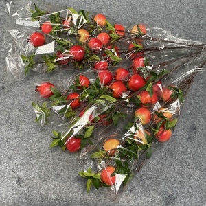 7 branches de <span class=keywords><strong>fruits</strong></span> de grenade décoration de <span class=keywords><strong>fruits</strong></span> <span class=keywords><strong>et</strong></span> <span class=keywords><strong>légumes</strong></span> artificiels - Product Image 6