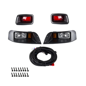 Kit de Luces para Carro de Golf EZGO TXT, Kit de Lámparas Halógenas Retrofit para Modelos 1996-2013 - Product Image 1