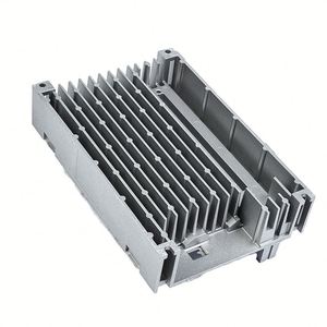 Pièces de radiateur en aluminium moulé sur mesure, accessoires de moto, service OEM, modèle YF avec anodisation naturelle et sablage - Product Image 4