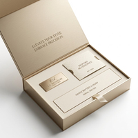 Caja de Regalo de Cartón Blanco con Logotipo Personalizado, Caja de Regalo Rígida de Papel con Tarjeta de Regalo