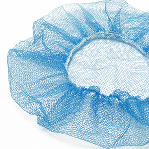 OEM dùng một lần màu trắng màu xanh chất lượng tốt giá rẻ không dệt bouffant Clip in cap PP + PE Mũ hairnets dùng một lần - Product Image 6