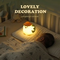 Lampe de chevet pour enfants, cadeau pour bébé, lampes de sommeil, lampes de table pour enfants, petite mini veilleuse portable, lampe LED USB pour chambre à coucher