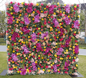 สติกเกอร์ติดผนังและ5D รูปดอกไม้สำหรับแขวนกระถางจัดส่งฟรีสำหรับ<span class=keywords><strong>ติด</strong></span>ผนังพื้นหลังกำแพงดอกไม้สติกเกอร์ดอกไม้ - Product Image 4