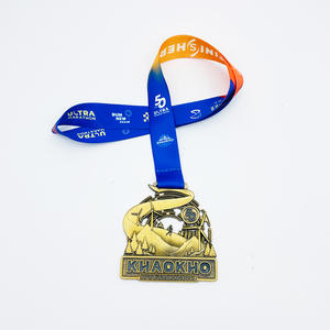 Medalla Deportiva Internacional de Alta Calidad, Medalla de Honor Chapada en Oro de Aleación de Zinc para Eventos Intergubernamentales - Product Image 5