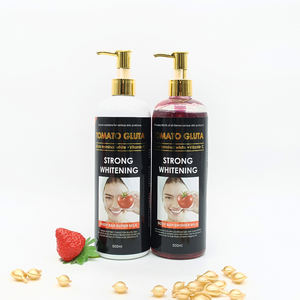 OEM gel douche corps blanchissant à la vitamine C tomate blanc Gluta terminal éclaircissant lissage et améliore les soins de la peau gel douche - Product Image 6