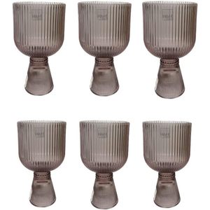 Ensemble de 6 gobelets pivoine lilas pour servir les boissons - Product Image 1