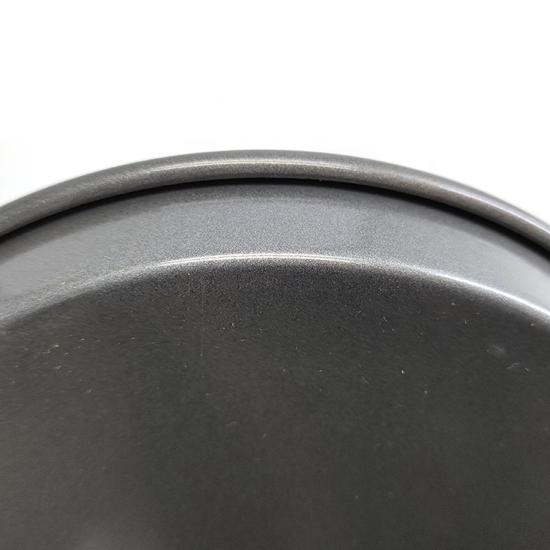Lybunair Poêle à pizza en acier carbone de 22,9 cm pour four avec