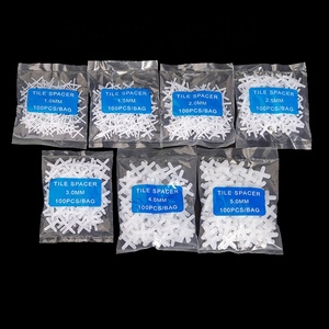 Système de nivellement de carrelage en <span class=keywords><strong>plastique</strong></span> de 1mm pour l'installation parfaite de carrelage de grand format - Product Image 1