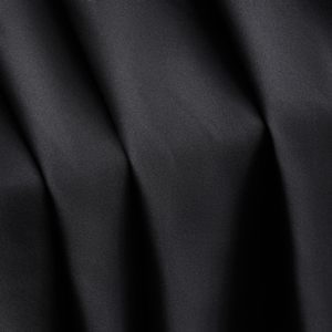Black Drapey Cotton Polyester Fabric, Soft Breathable Light Suede Cloth by Yard for Dress Shirt Curtain & DIY Crafts - Product Image 4