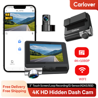 Dashcam Enregistreur Vidéo 4K Double Canal Avant Arrière WiFi GPS IPS Surveillance de Stationnement 24H Vente en Gros Usine OEM ODM 1 An