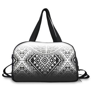 Impression de logo personnalisé Polynésie Sac à bagages de grande capacité Sac fourre-tout à sublimation pour le sport Sac à bagages de <span class=keywords><strong>voyage</strong></span> vierge - Product Image 3