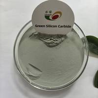 Poudre de carbure de silicium vert 400 500 600 700 Mesh/GC SIC500 # 600 # 700 #   Pour abrasifs, polissage, semi-conducteurs, découpe du verre