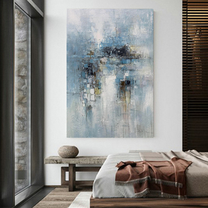 Nghệ sĩ thiết kế tay sơn khung tường nghệ thuật trừu tượng bức tranh vải dầu cho nhà phòng khách trang trí - Product Image 4