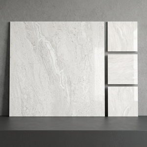 Vistaar 600x600mm Marble Look Glossy Porcelain Tiles Floor Wall Interior Design for Home - Product Image 4