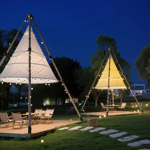 Tentes de camping en bambou imperméables pour l'extérieur, style tipi du désert, avec poteaux, pour abri de voiture, garage, restaurant extérieur - Product Image 2