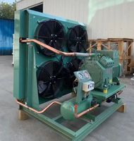 Unidad de compresor de pistón semicerrado automático, nueva unidad de condensación de congelador de refrigeración, engranaje de Motor de bomba Bitzer R290/380V