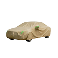 Housse de voiture en tissu Oxford 210D enduit argenté, protection solaire toutes saisons, imperméable, directement de l'usine