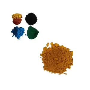 factory supplier iron oxide pigment with color red yellow black blue green orange