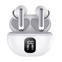 Earphone True Wireless In-ear Peredam Kebisingan Terlaris dengan IPX4 Tahan Air, Daya Tahan Baterai Lama, Layar Digital JL