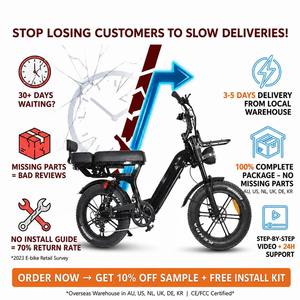 VOMO X70 Lady E-<b>Bike</b> Off-Road Hybrid <b>Electric</b> Mountain <b>Bike</b> 20Inch Lithium Battery EU Warehouse Fatbike X70 <b>Electric</b> Road - Product Image 4