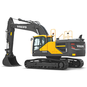 Máquina excavadora de segunda mano Volvo EC250EL Excavadora usada Excavadora sobre orugas usada en buenas condiciones - Product Image 1