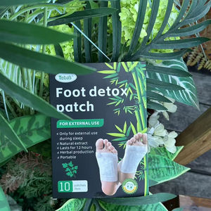 麗潔堂中国サプライヤー漢方フットデトックスパッド、睡眠の質向上、竹酢フットパッド、ODMデトックスフットパッチプラスター - Product Image 1