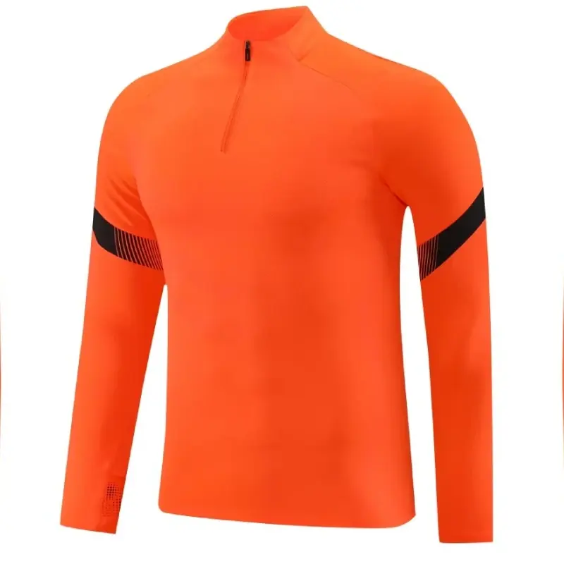 2023 Mannen Kinderen 2 Stuks Set Voetbaltenues Voetbal Sportkleding Hardlooppak Jasje Broek Survegement Element Sportpak