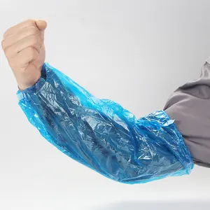מותאם אישית פלסטיק שרוולים זרוע מגן חד פעמיות כיסוי זרוע