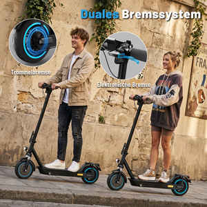 Deutsche Lagerbestande Vor Ort Bulk Order ABE Elektroroller,klappbarer Erwachsenen E Scooter,250W Nabenmotor,10 Zoll Rad,20 km/h - Product Image 2