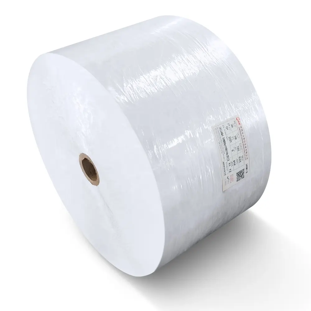 Precio favorable tamaño personalizable blanco/amarillo/azul colores papel de liberación de silicona papel Jumbo rollo