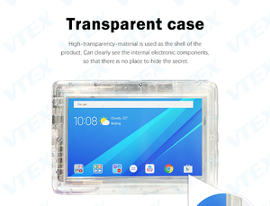 Thiết Bị Điện Tử VTEX Được Phép Sử Dụng Trong Công Nghệ Nhà Tù TV/Máy Tính Bảng/Tai Nghe/Đồng Hồ/Quạt/Bộ Sạc/Ấm Đun Nước Máy Tính Bảng Trong Suốt - Product Image 3