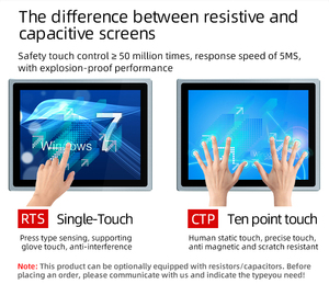 Industrial 15.6 Inch Panel Pc Touch Screen Oem Fanless Embedded Onto Control Machine <strong>Computer</strong> Touch Screen Plc <strong>Hmi</strong> - Product Image 5