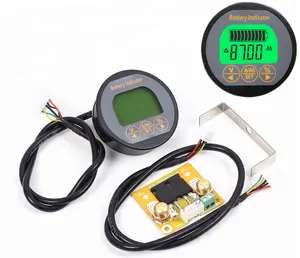 TR16 waterproof electric car lithium battery display meter lithium iron phosphate battery display high precision coulomb meter
