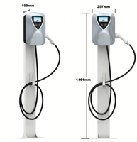 Borne de recharge murale compatible OCPP pour cartes RFID, 7 kW, pour grossistes en bornes de recharge pour véhicules électriques, station de recharge domestique AC
