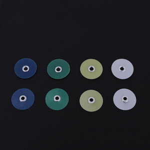 Dental Polishing Discs 80 Pcs <b>12</b> 14 Mm For Tooth Restoration With Handle No1.075 - Product Image 2