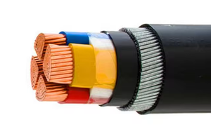 Cable Eléctrico de Cobre Blindado con Aislamiento XLPE de <span class=keywords><strong>3</strong></span> y 4 Núcleos, 150 mm², de Baja Tensión para Uso en Construcción - Product Image 6