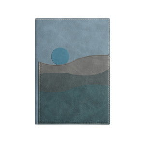Ensemble de carnets de style chinois patchwork, papier 80g, reliure sans fil, bloc-notes cadeau, tendances créatives, impression laminée - Product Image 4
